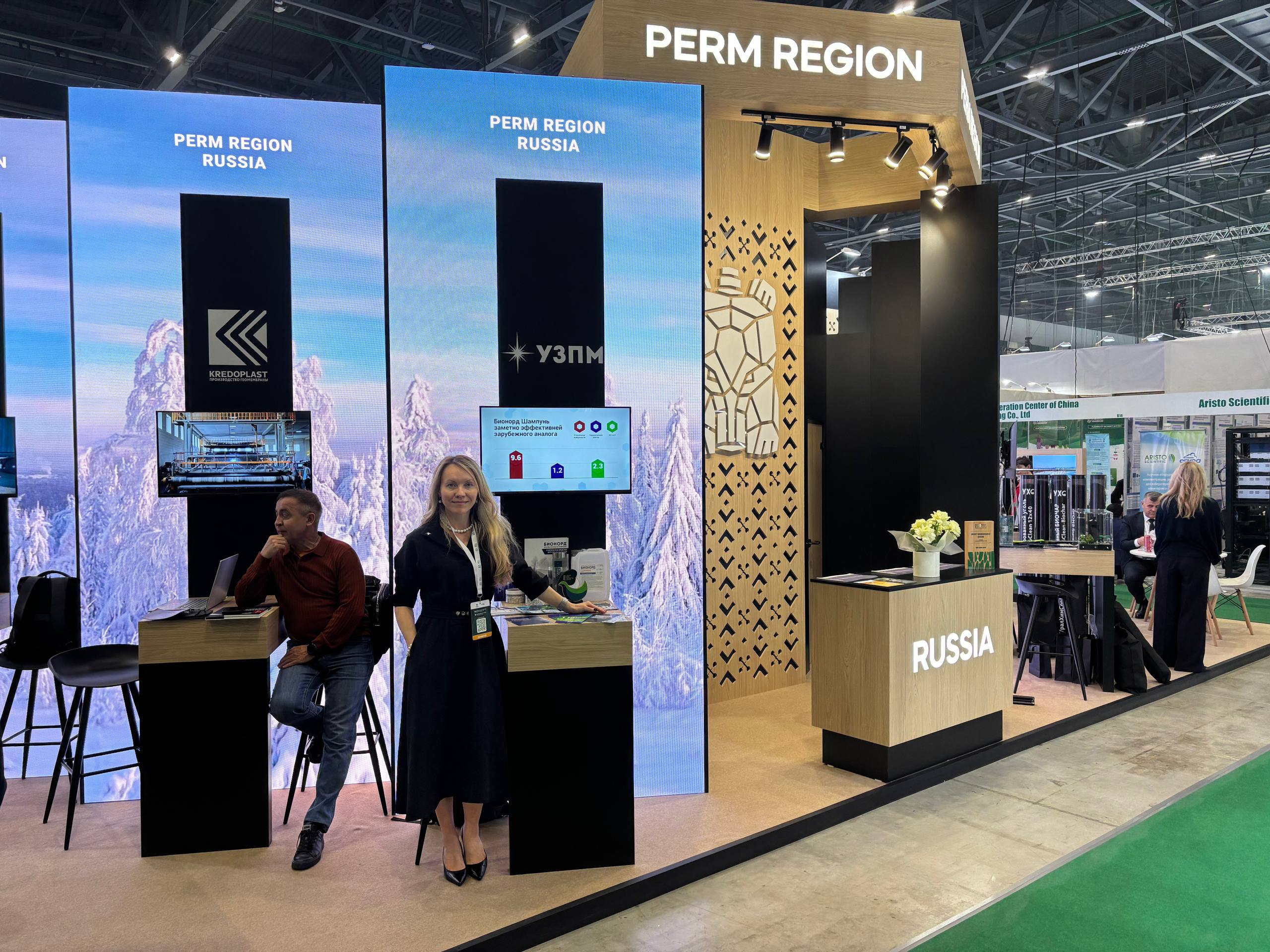 УЗПМ впервые представил линейку инновационных материалов «Бионорд» на выставке «RES 2026 EXPO» в Астане